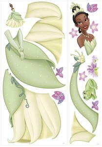 Samolepky Disney Princess. Obrázek Tiana. Princezna a žabák