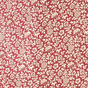 Povlak KLASIK kytičky červená 40 x 40 cm