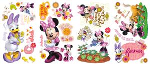 Samolepky a obrázky Disney. Nálepky na zeď Minnie a Daisy