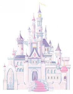 Hrad pro princezny. Samolepky Disney Princess