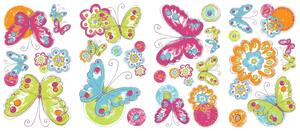 Dekorační samolepky Motýli. Obrázky motýlů