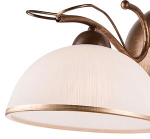 Nástěnná lampa COBRA 1xE27/60W/230V bronz/patina