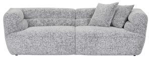 POHOVKA BIG SOFA, textil, černá, bílá Carryhome - Pohovky
