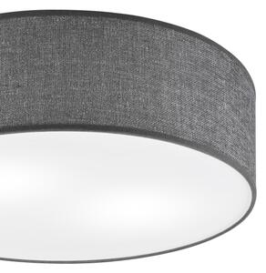 Stropní svítidlo SIRJA 2xE27/15W/230V pr. 45 cm šedá