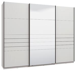 SKŘÍŇ S POSOUVACÍMI DVEŘMI, bílá, 270/217,5/61 cm Xora - Šatní skříně