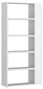 REGÁL, bílá, 82-146/180/35 cm Modern Living - Knihovny