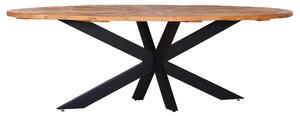 JÍDELNÍ STŮL, jilm, černá, barvy jilmu, 254/135/78 cm Ambia Home - Jídelní stoly
