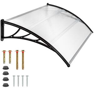 Tectake Vchodová stříška oblouková - 120 cm