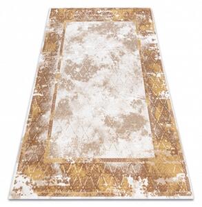 Luxusní kusový koberec akryl Joel hořčicový 80x100cm