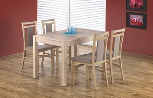 HALMAR Maurycy jídelní stůl dub sonoma + 4 židle