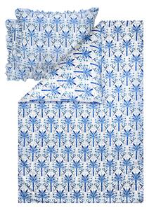 Livarno® Ložní povlečení z mikrovláknitého saténu, 240 x 220 cm, 70 x 90 cm (modrá) (100407583003)