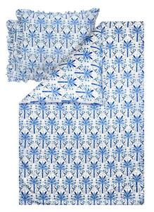 Livarno® Ložní povlečení z mikrovláknitého saténu, 200 x 220 cm, 70 x 90 cm (modrá) (100408549003)