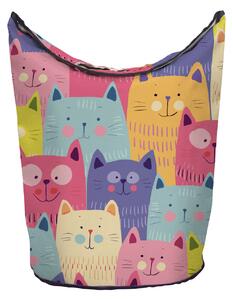 Koš na prádlo cats in colours (60l)