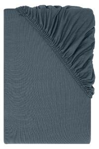 Livarno® Žerzejové napínací prostěradlo, 140–160 x 200 cm (modrá) (100407793001)