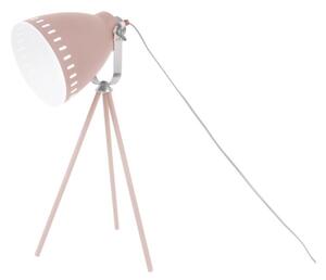 Růžová stolní lampa Leitmotiv Tristar