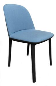 Vitra designová židle Softshell Chair (látka světle modrá)