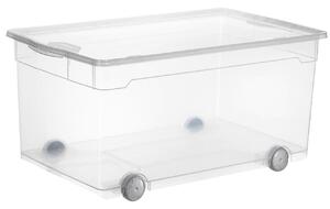 BOX S VÍKEM 63 l Rotho - Stohovatelné boxy