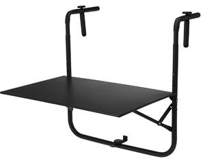 Skládací balkonový stolek 60 x 40 cm, antracit