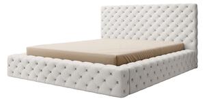 Čalouněná postel VINCENTO + rošt + matrace DE LUX, 180x200, softis 17