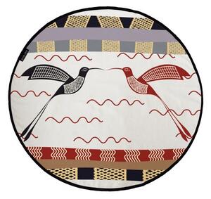 Látkový dekorativní koberec antique birds