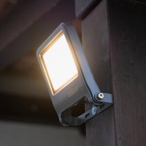 OSRAM LED venkovní bodové osvětlení ENDURA FLOOD, šedý 50 W 3 000 K IP65, Hliník / šedá / zinek, Hliník
