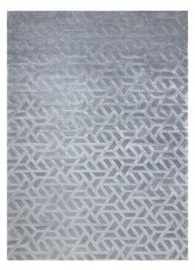 Koberec PEARL 51320D geometrický / strukturální, šedý