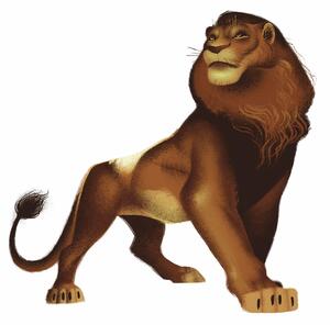 Samolepka Simba Lví král