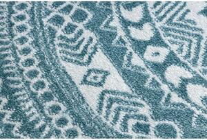 Kusový koberec Matto modrý kruh 200cm
