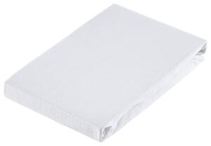 ELASTICKÉ PROSTĚRADLO, žerzej, bílá, 100/220 cm Dieter Knoll - Prostěradla