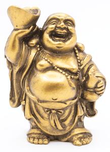 Smějící se Buddha hojnosti - soška Feng shui A7