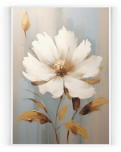Plakát / Obraz Wildflower Bez okraje Napnuté plátno na dřevěném rámu 50 x 70 cm