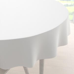 Biante Bavlněný kulatý ubrus MONI MO-039 Bílý Ø 110 cm