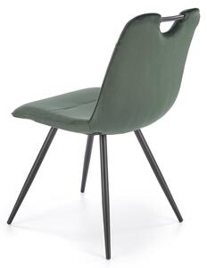 Jídelní židle SCK-521 tmavě zelená