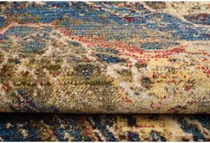 Kusový koberec Marino žluto modrý 80x150cm