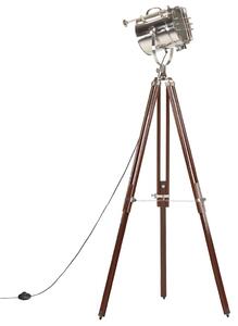 Stojací lampa na stativu masivní mangovníkové dřevo 180 cm