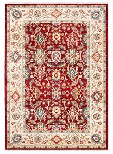 Kusový koberec Baron krémově červený 140x200cm