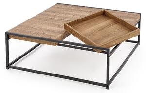 Konferenční stolek FRED - dub medový/kov