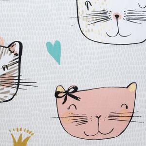Povlak KLASIK cool cats pastelová 40 x 40 cm