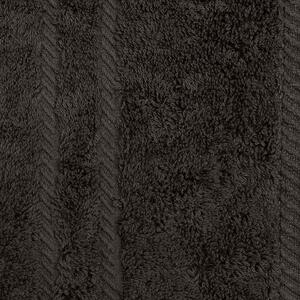 Bavlněný ručník COTTONA tmavě šedá osuška 100 x 150 cm