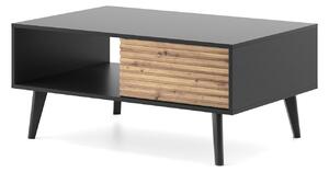 Konferenční stolek L104 dub artisan / černý Willow