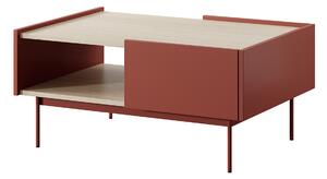 Konferenční stolek L-97 keramický červený Color