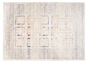Kusový koberec Hyla krémovo modrý 80x150cm