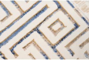 Kusový koberec Hyla krémovo modrý 80x150cm