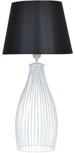 Stolní lampa Milano, 1x textilní stínítko (výběr ze 6 barev), (výběr ze 2 tvarů), (výběr ze 3 barev konstrukce)