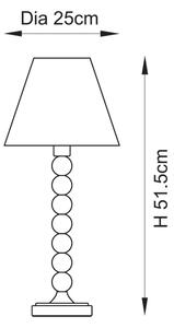 Endon 114714 - Stolní lampa HIGGLEDY 1xE14/7W/230V modrá/fialová