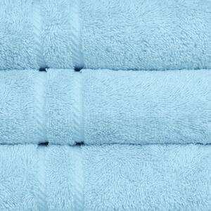 Bavlněný ručník COTTONA světle modrá osuška 100 x 150 cm