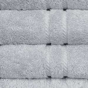 Bavlněný ručník COTTONA světle šedá osuška 100 x 150 cm