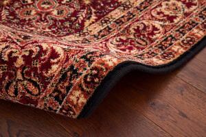 Kusový koberec vlněný Agnella Isfahan Almas Černý / Červený Rozměr: 160x240 cm