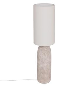 Atmosphera - Stojací lampa KEYAH 1xE27/40W/230V 111 cm šedá
