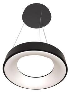 LED Lustr na lanku DRAX LED/32W/230V 4000K pr. 38 cm černá